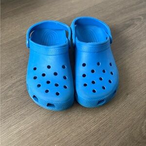 CROCS Blue Slip-On Clogs